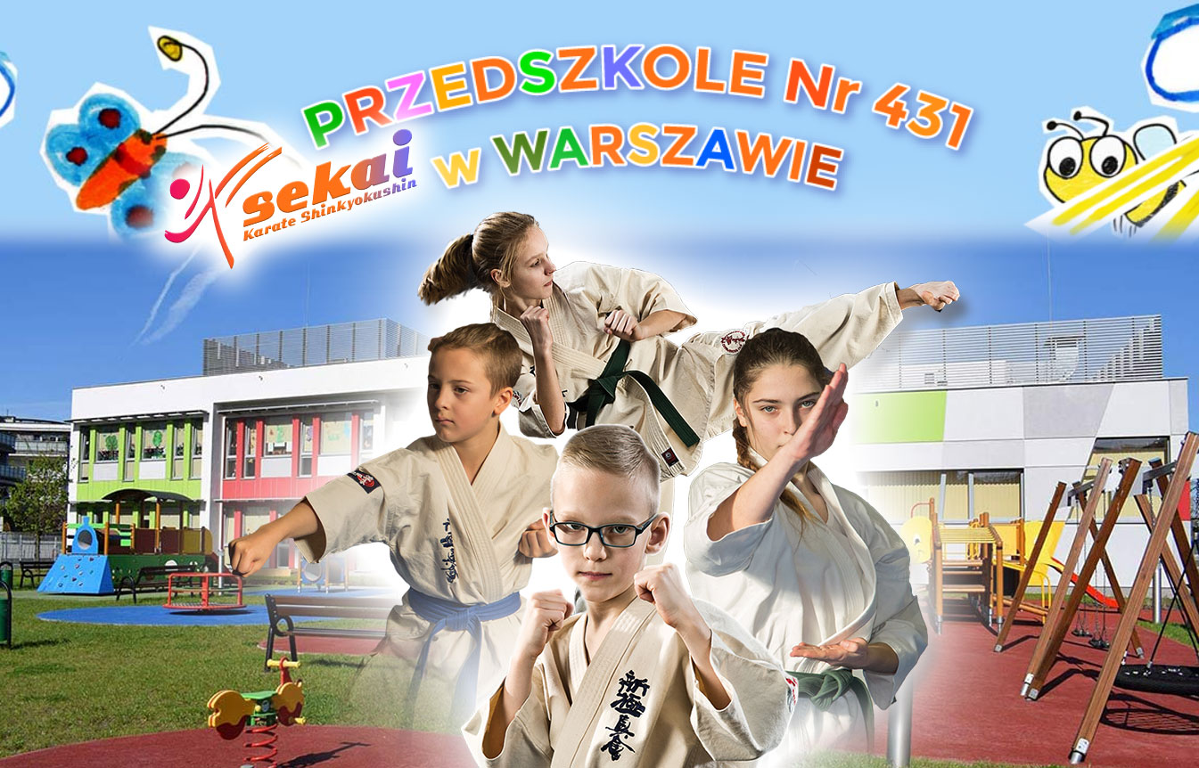 Przedszkole nr 431 – Zajęcia Karate w Sekai KIDS