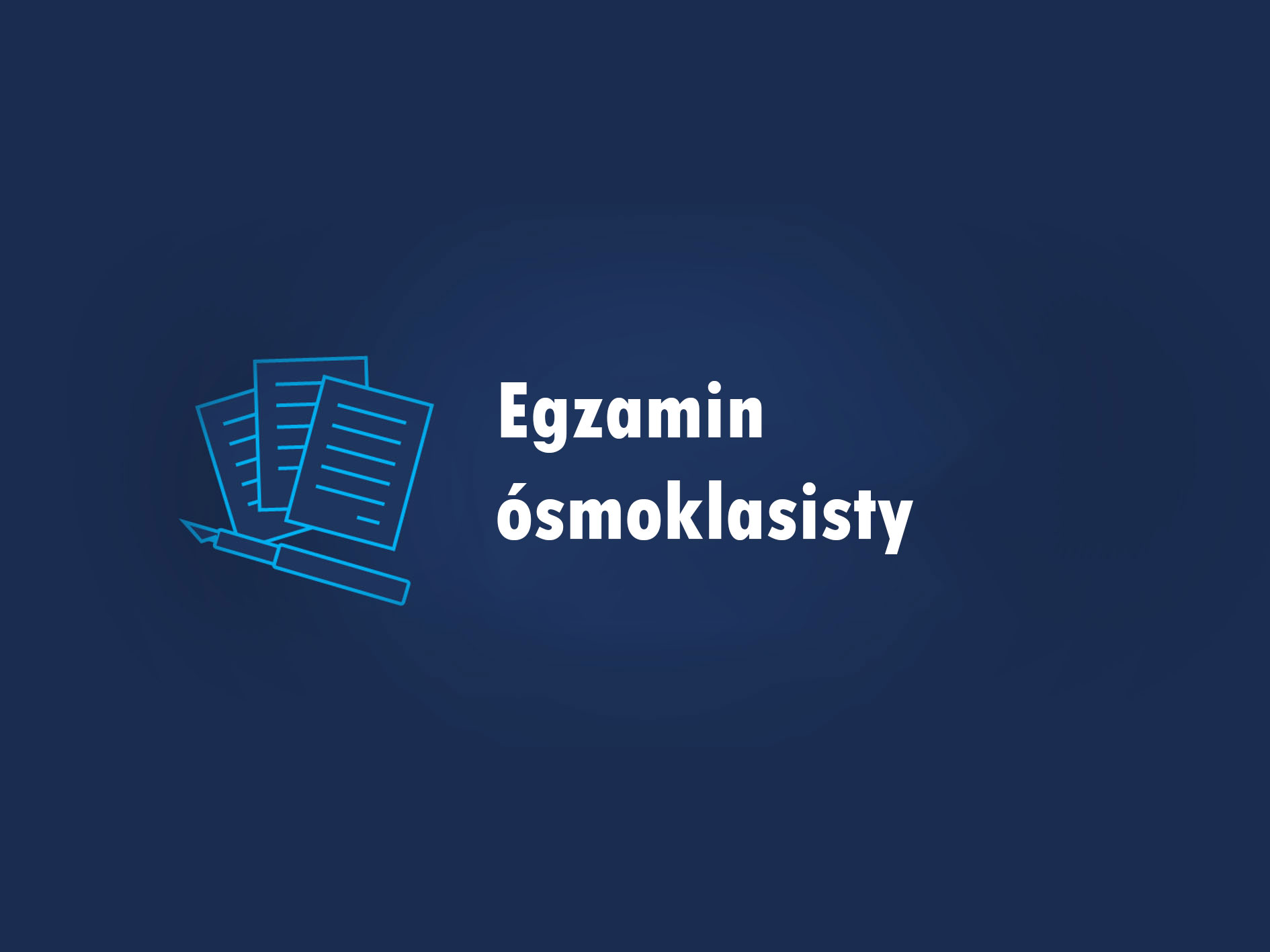 12-15 maj 2025 zmiana grafiku zajęć z powodu egzaminów ósmych klas