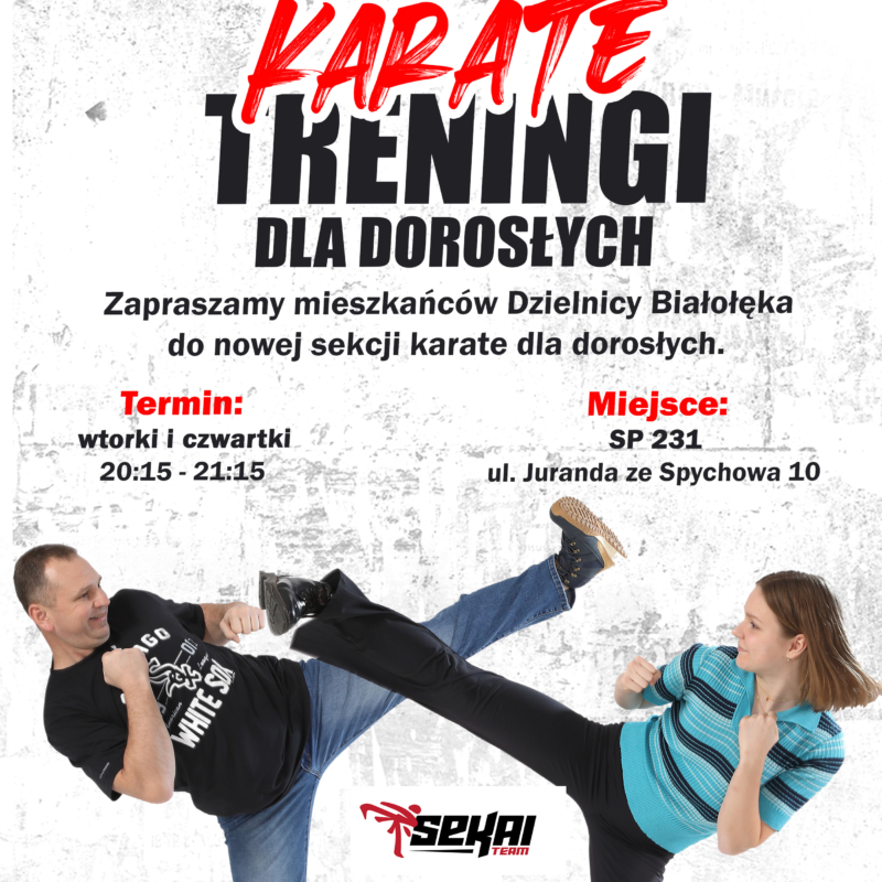 Karate dla dorosłych - Urząd dzielnicy Białołęka m. st. Warszawy