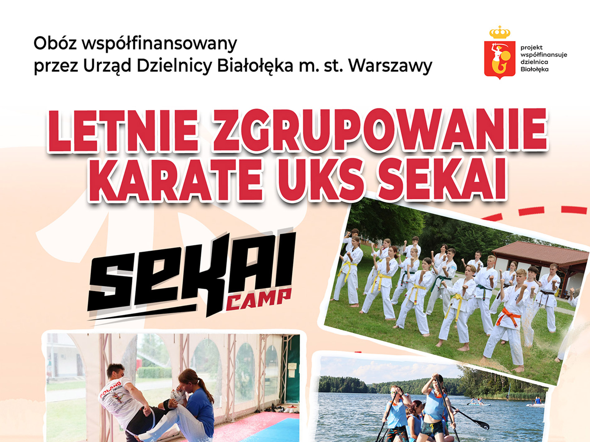 Zapisy na Letnie zgrupowanie karate UKS SEKAI